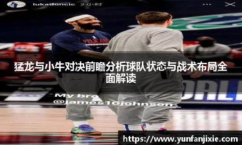 猛龙与小牛对决前瞻分析球队状态与战术布局全面解读